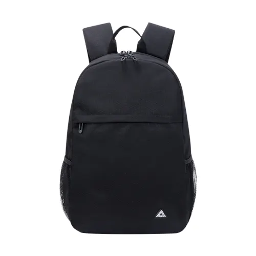 PEAK Concise Version Fabric Backpack Regular Unisex Black