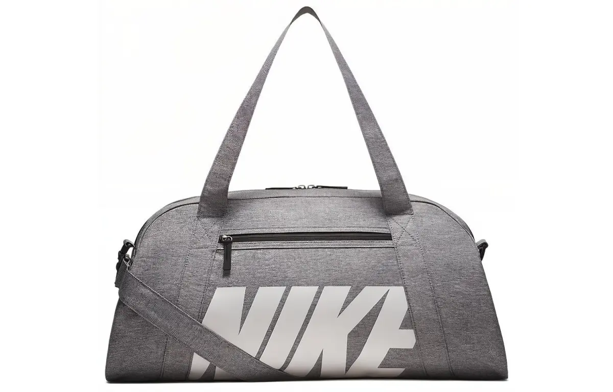 Nike Club Canvas Portable One Shoulder Travel Bag, Gym Bag Unisex Gray