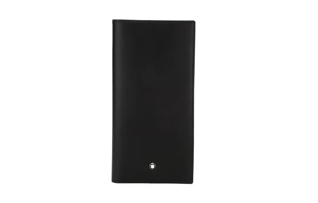 MONTBLANC Meisterstuck Cow Leather Wallet Men's Black