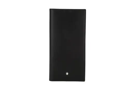 MONTBLANC Meisterstuck Cow Leather Wallet Men's Black
