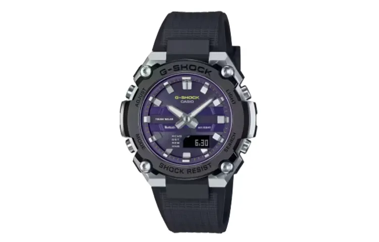 CASIO Men G-STEEL Series Purple Watch