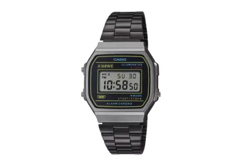 CASIO Unisex VINTAGE Series Black Watch A168WEHB-1AJF