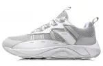 Li Ning QingYun Trendy Non slip Lightweight Low top Running Shoes Unisex Microcrystalline Gray