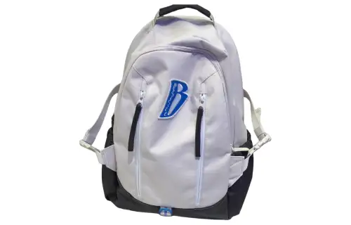 Li Ning Badfive Polyester PU Polyurethane Backpack Unisex Light Purple