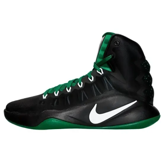 Nike Hyperdunk 2016 Basketball Shoes Men High-top Black/Green