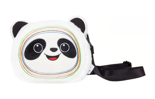 Anta Fabric Shoulder Bag, Crossbody Bag Regular Unisex White