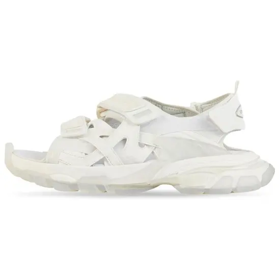 Balenciaga Track Sandal Clear Sole White Women's