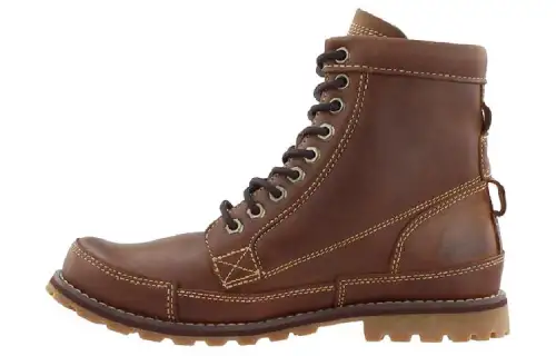 Timberland 6 Inch Top Grain Cow Leather Abrasion Resistant Waterproof Thermal Short Outdoor Boots Men's Brown