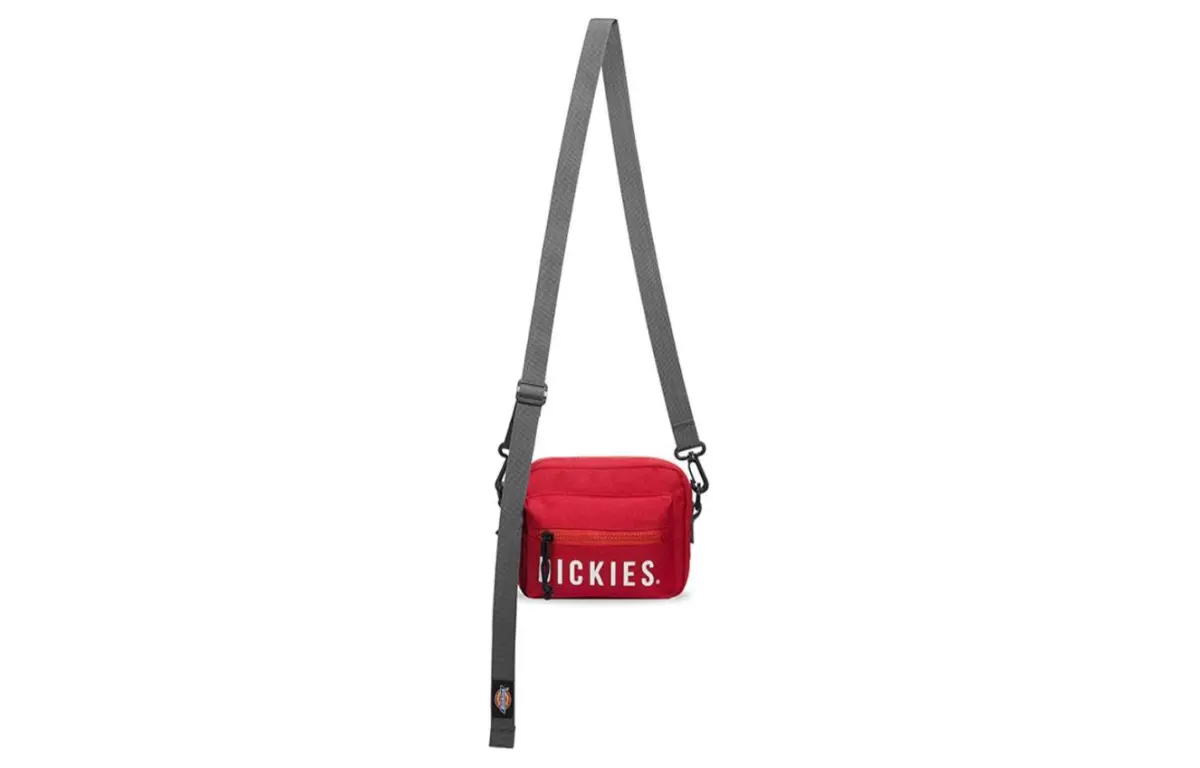 Dickies Polyester Crossbody Bags Mini Unisex Red