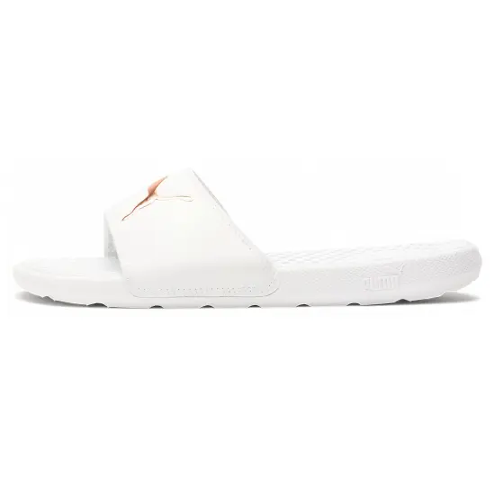 PUMA Cool Cat Sport Slides 'White Rose Gold' Women's
