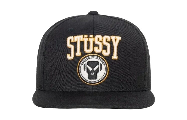 Кепка Stussy x Goldie Metalheadz30LOGO - (черная)