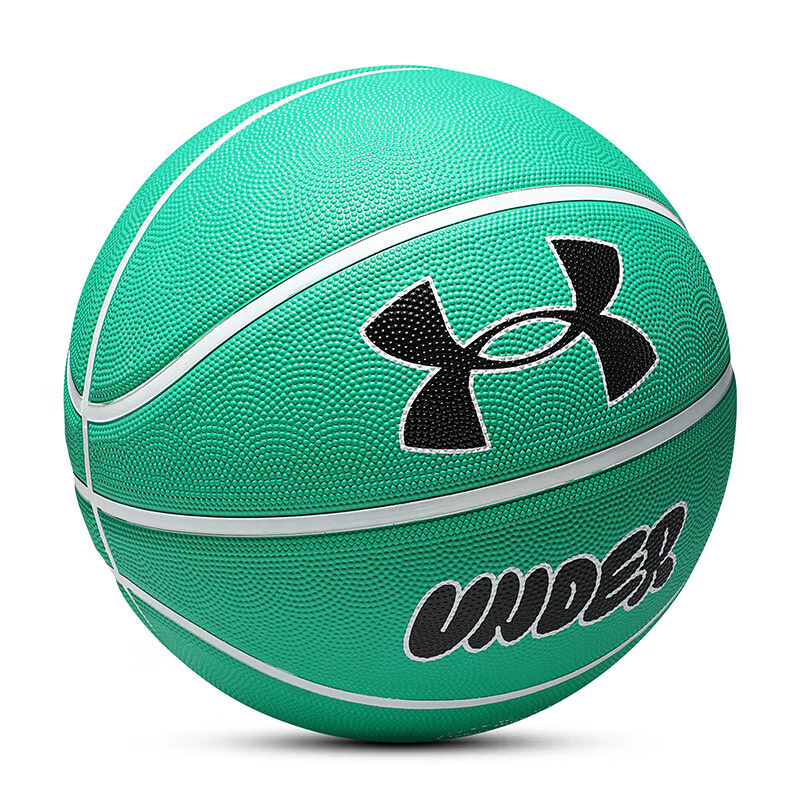 Under Armour Rubber Basketball Abrasion Resistant Tiffany Green Size 7 Ball Training Unisex