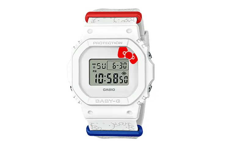 CASIO Women's BABY-G White Watch BGD-565KT-7