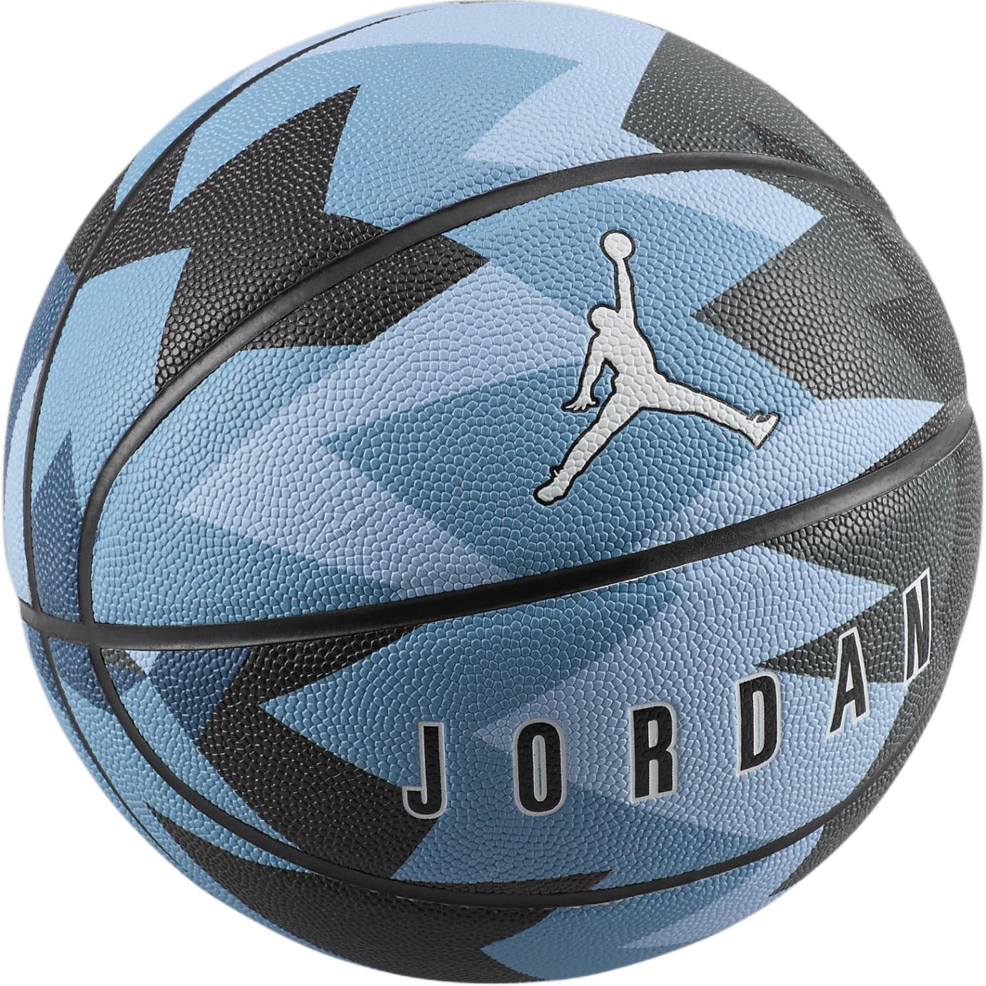 Jordan Size 7 Indoor, Outdoor, All Basketball Synthetic Leather Blue Black