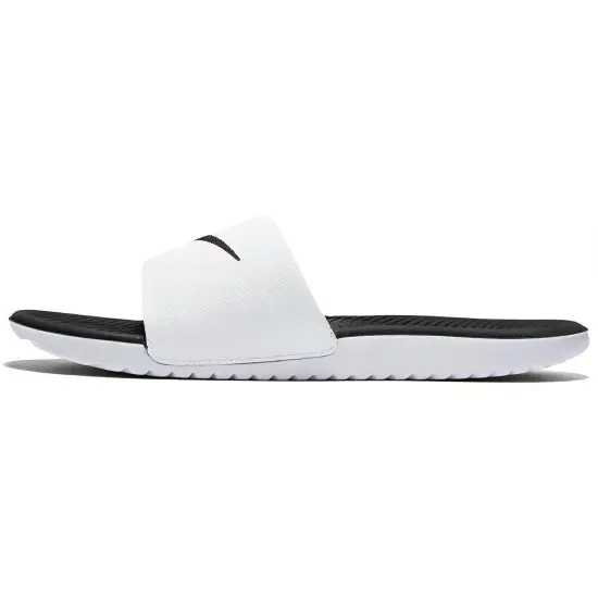Nike Kawa Slide White Black