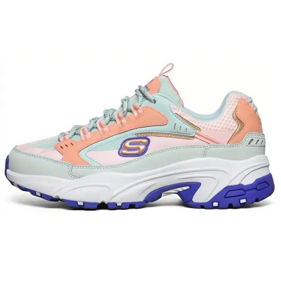 Skechers Stamina Sport Shoes Blue/Pink Women's