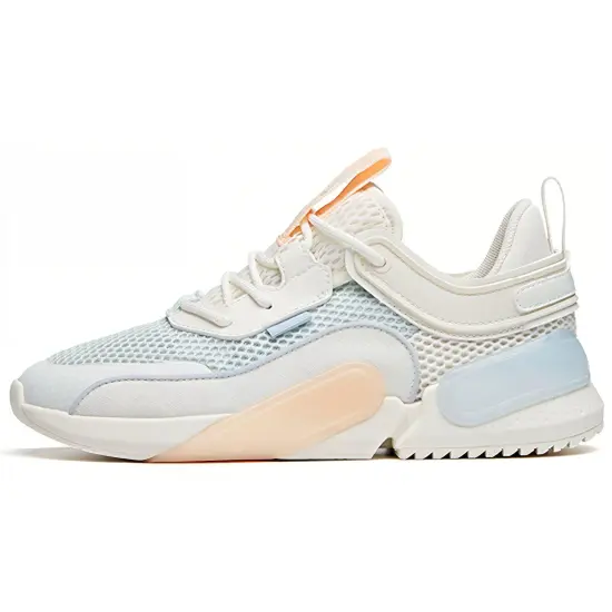 ANTA Life Collection Casual Shoes Women's Low-Top White Pink Blue