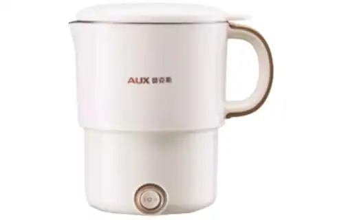AUX electric kettle 800ml mini household 316L stainless steel folding HX-A0805E