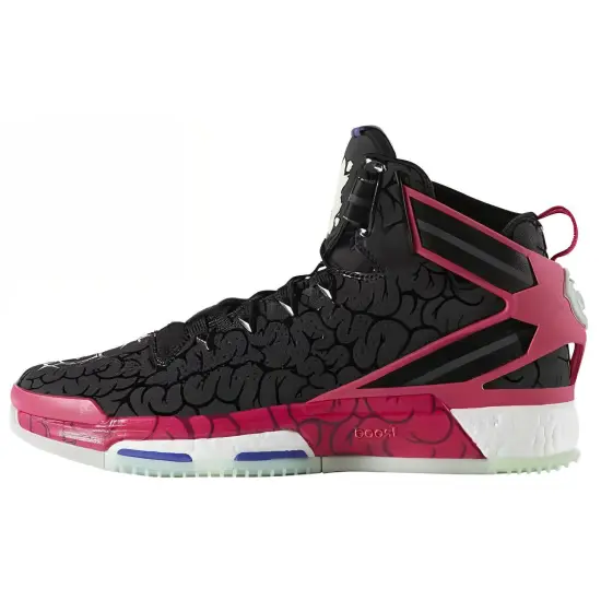 Adidas D Rose 6 Basketball Shoes Men Mid-top Black/Red/White
