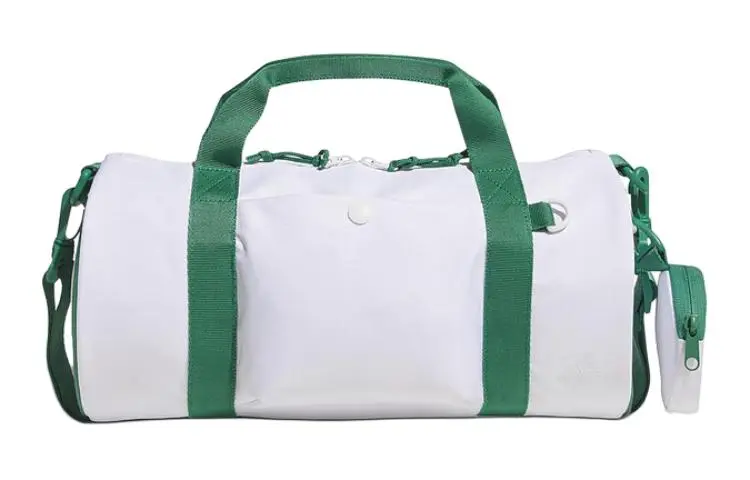 Adidas Polyester Small Bucket Bag, Shoulder Bag, Crossbody Bag, Handbag Women's Green & White