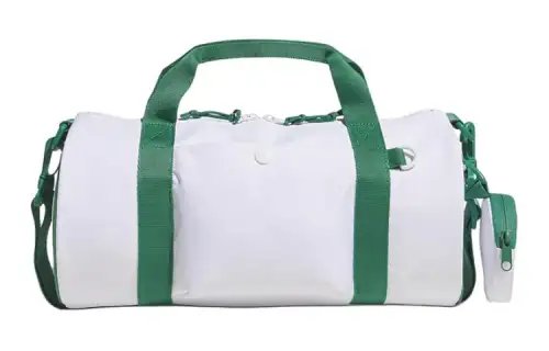Adidas Polyester Small Bucket Bag, Shoulder Bag, Crossbody Bag, Handbag Women's Green & White