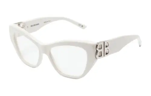 Balenciaga Logo-Detail Cat-Eye Glasses And Frames