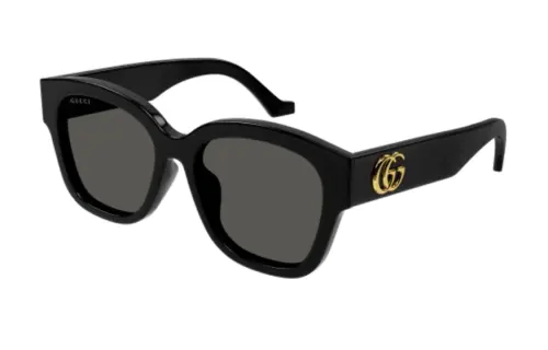 GUCCI Eyewear Low Nose Bridge Round Frame Sunglasses
