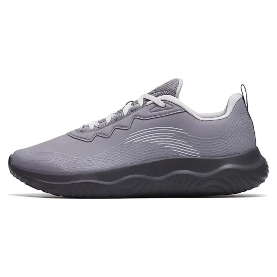 ANTA Training Shoes Men Low-Top Microchip Gray