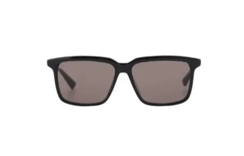 Bottega Veneta Irregular Shape Sunglasses Women's Black