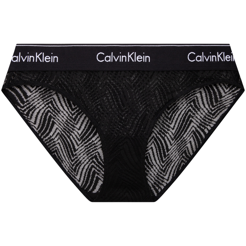 Женские трусы CALVIN KLEIN с кружевом (серые)