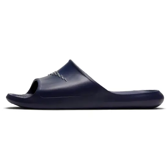 Nike Victori One Shower Slide Polka Dot Swoosh Midnight Navy