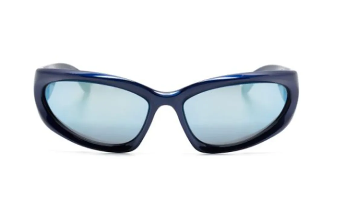 Balenciaga Eyewear Swift Oval Frame Sunglasses