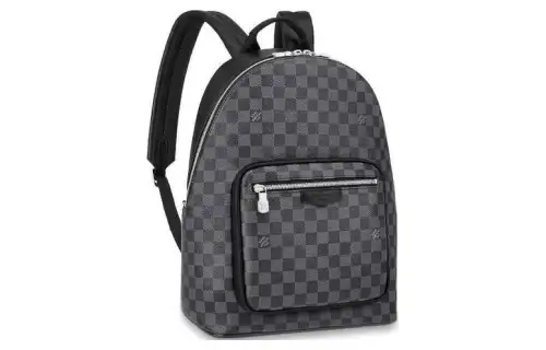 LOUIS VUITTON Josh Backpack Damier Graphite Black