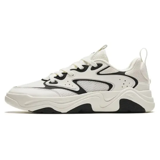 ANTA Life Collection Casual Shoes Women's Low-Top White Black