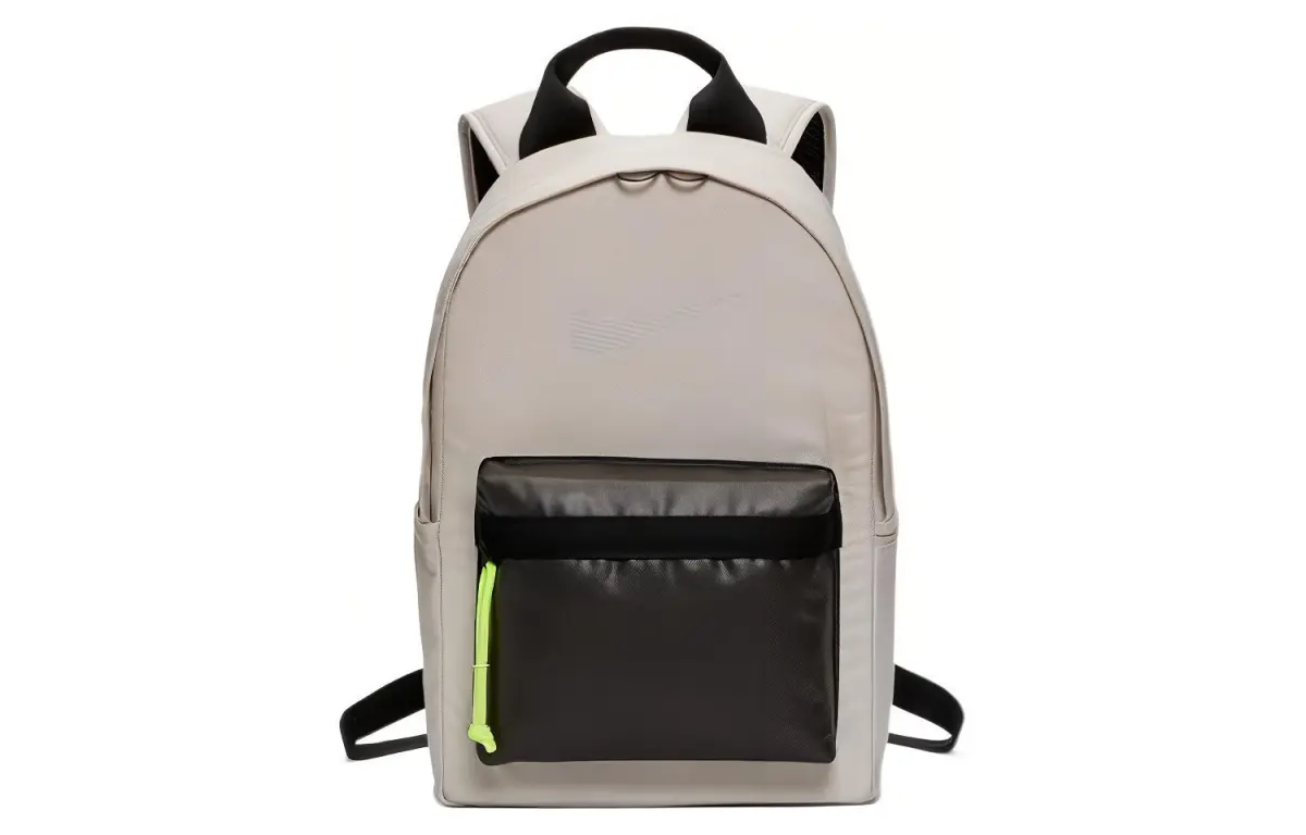 Nike Polyester Backpack Unisex Light Gray
