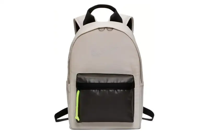 Nike Polyester Backpack Unisex Light Gray