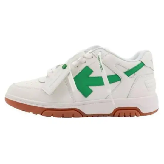 OFF-WHITE Out Of Office Leather Sneakers