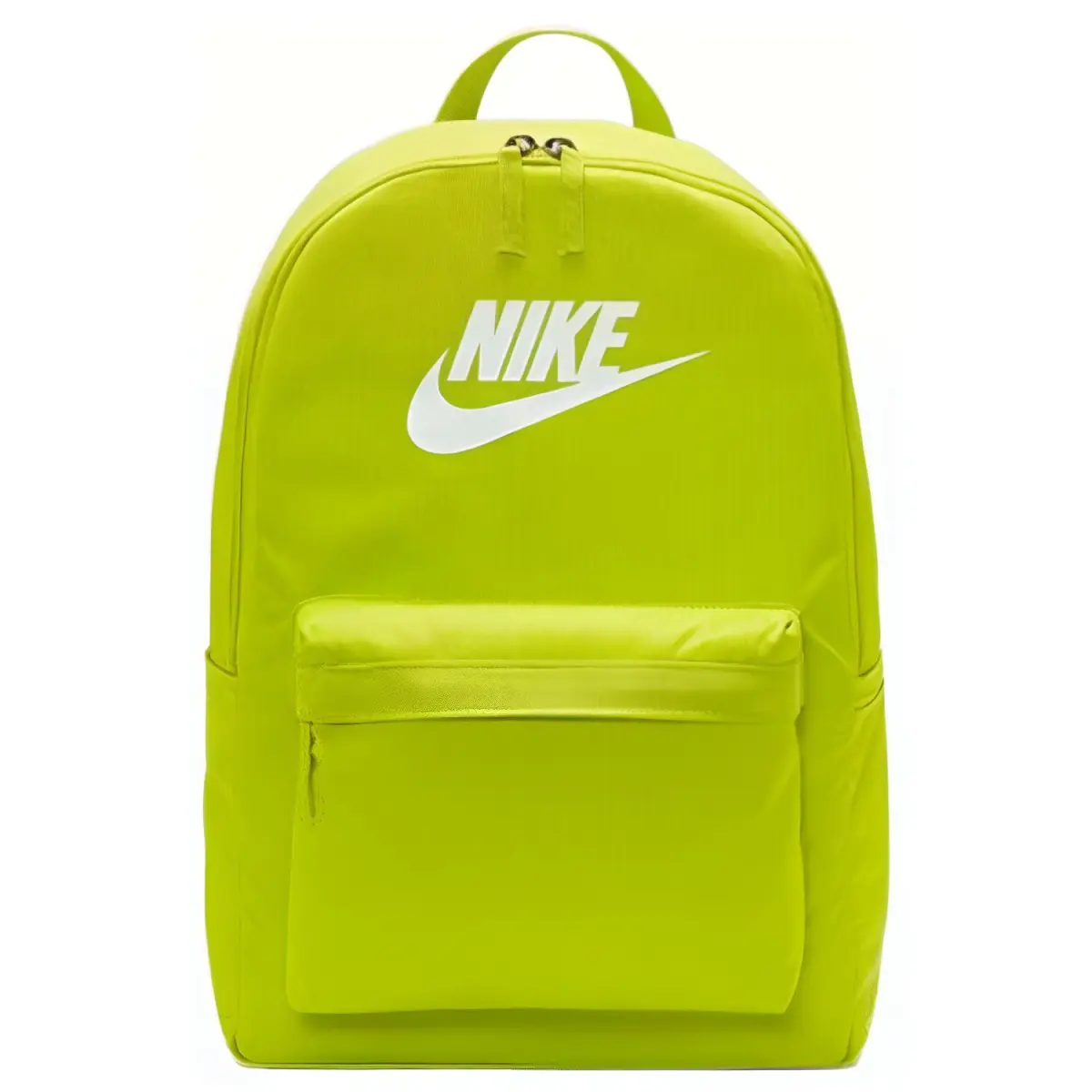 Nike Athleisure Fabric Backpack Regular Unisex Green Yellow
