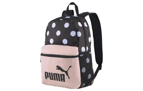 PUMA Fabric Backpack Regular Unisex Pink Black Multicolor