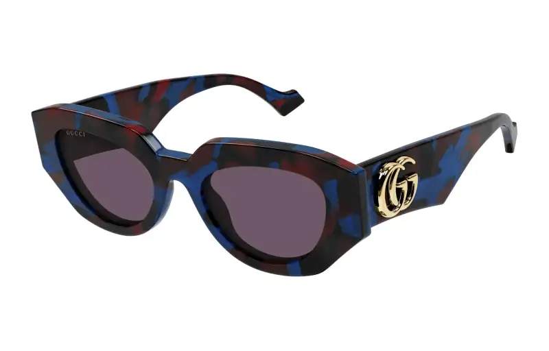 GUCCI Eyewear Geometric Frame Sunglasses