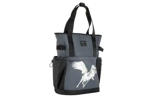PUMA Fabric Tote Bag, Shopping Bag, Shoulder Bag Regular Unisex Dark Gray