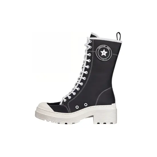 DIOR D-Rise Martin Boots Women's Black