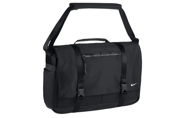Nike Nylon Handbag, Shoulder Bag, Crossbody Bag Regular Unisex Black