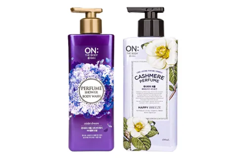 Perfume, shower gel, body cream, set
