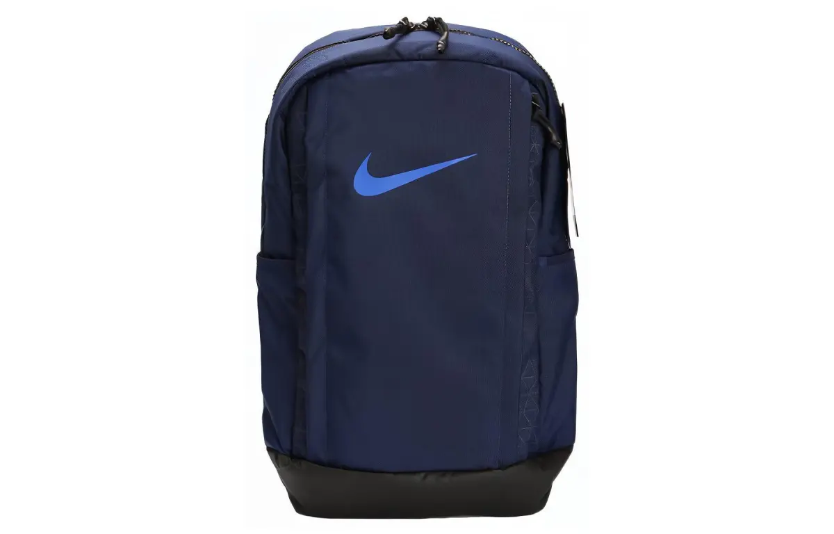 Nike Polyamide Backpack Regular Men's Dark Blue