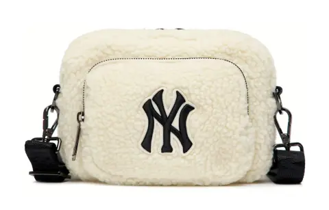MLB Polyester Camera Bag One Shoulder Crossbody Fanny Pack Regular Unisex White