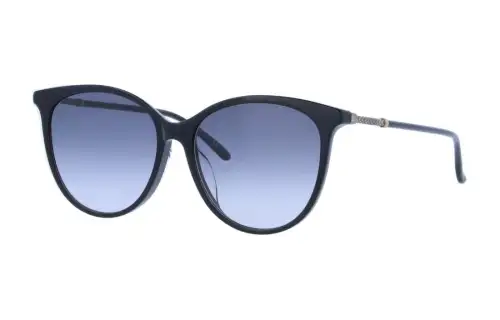 Bottega Veneta Plastic Cat Eye Sunglasses Women's Black