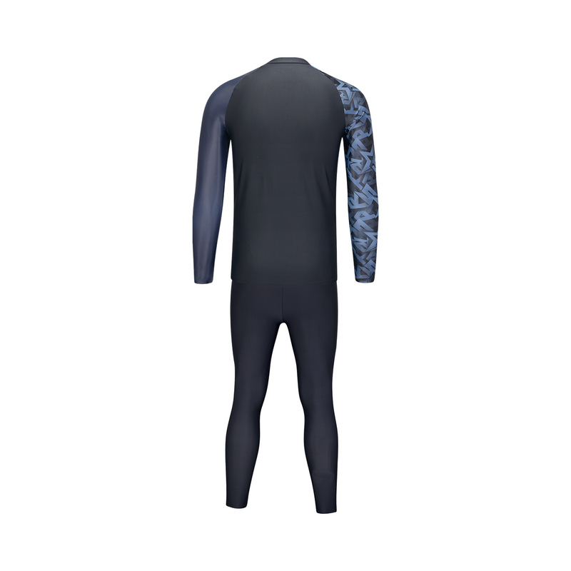 Li Ning Swim Collection Wetsuits Men’s Black Crew Neck Moderate