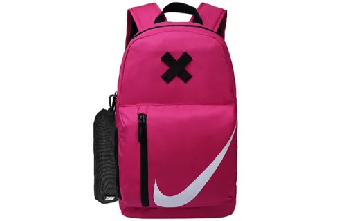 Nike Polyester Backpack Regular Unisex Pink