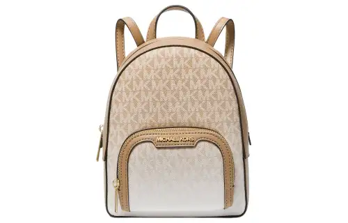 MICHAEL KORS Jaycee Artificial Leather Backpack Mini Women's Camel